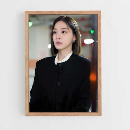 ap-jin young seo-6 cadre Bois clair