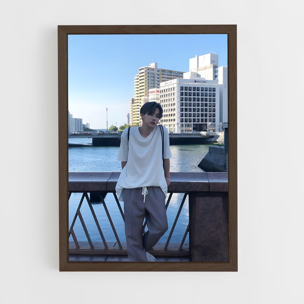 ap-jinhwan-8 cadre Bois foncé