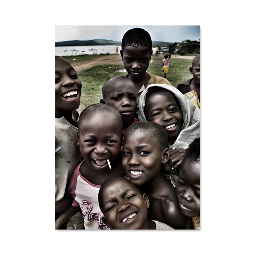Poster Sourires Enfants