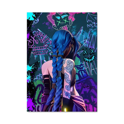 Poster Blue Vandal