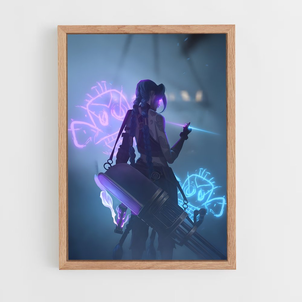 ap-jinx arcane-2 cadre Bois clair