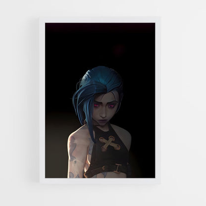 ap-jinx lol-3 cadre Blanc