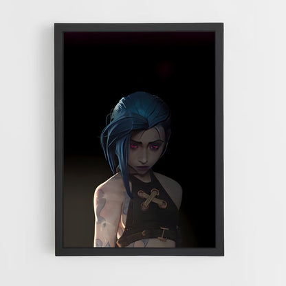 ap-jinx lol-3 cadre Noir
