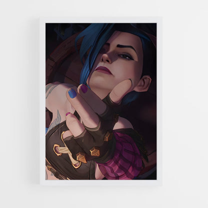 ap-jinx lol-6 cadre Blanc
