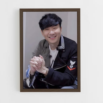 ap-jj lin-11 cadre Bois foncé