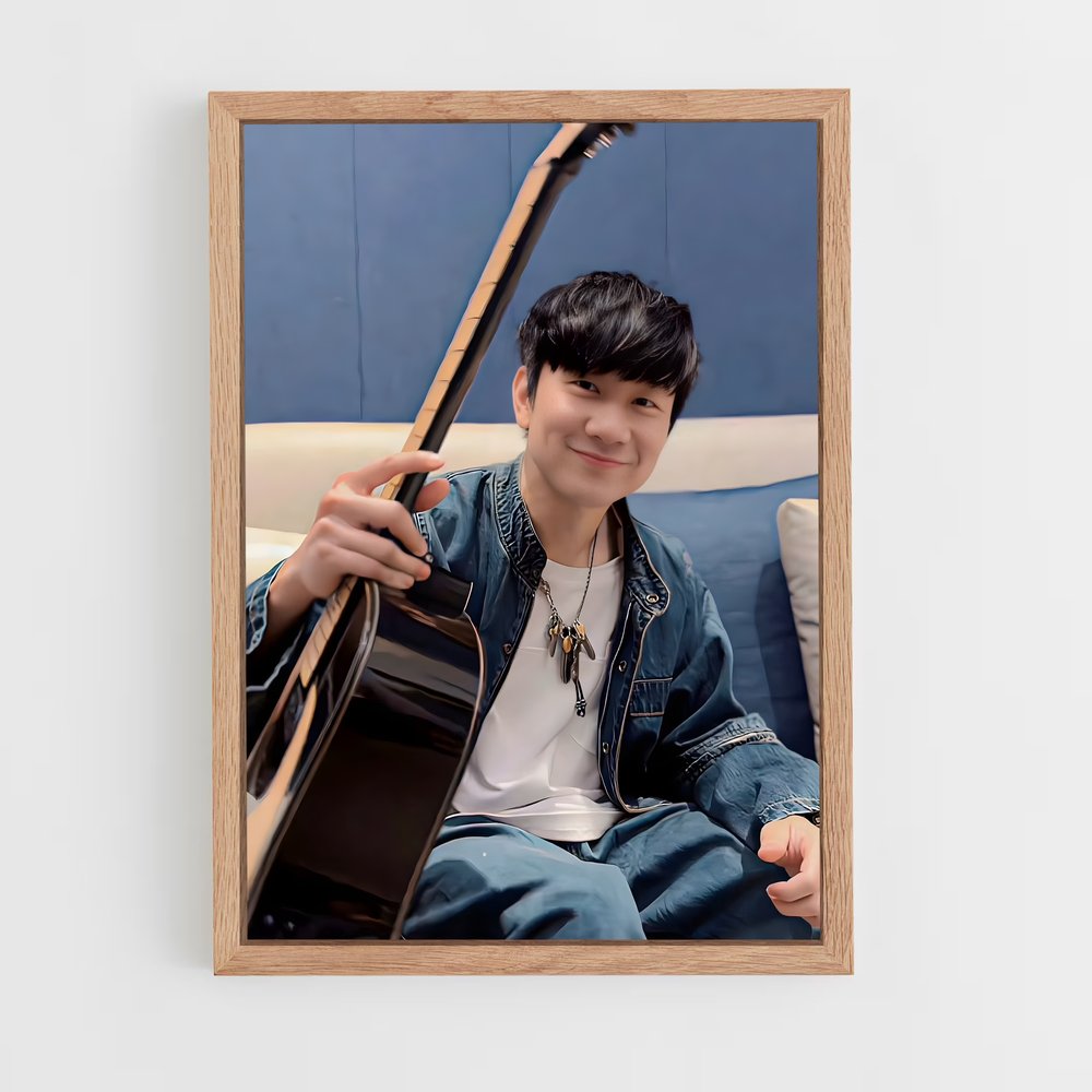 ap-jj lin-15 cadre Bois clair