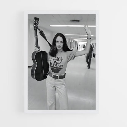 ap-joan baez-3 cadre Blanc