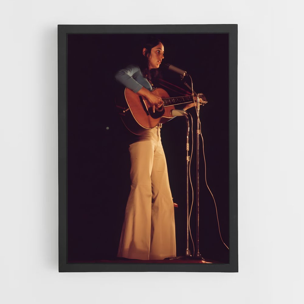 ap-joan baez-4 cadre Noir
