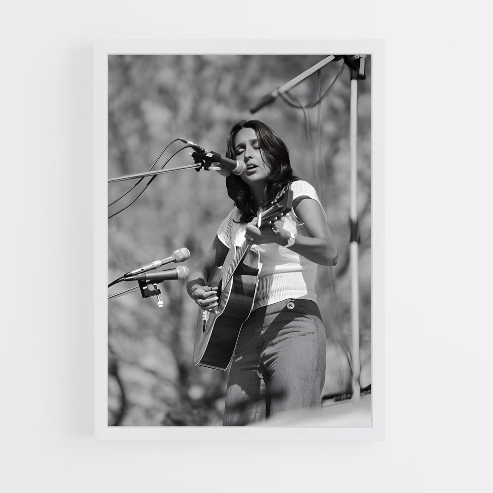 ap-joan baez-6 cadre Blanc