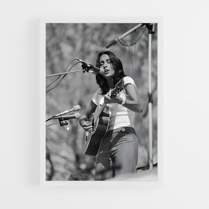 ap-joan baez-6 cadre Blanc