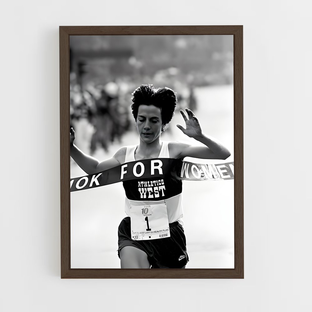 ap-joan benoit samuelson-1 cadre Bois foncé