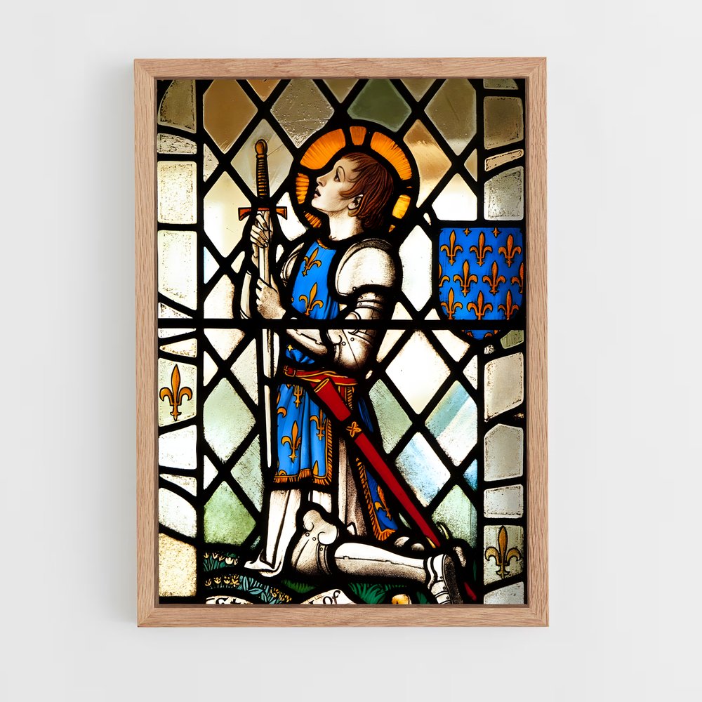 ap-joan of arc-12 cadre Bois clair
