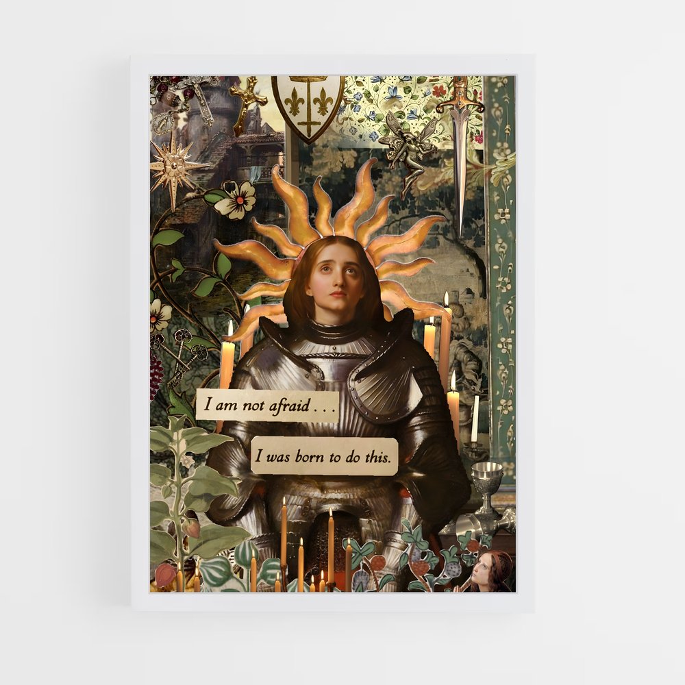 ap-joan of arc-3 cadre Blanc