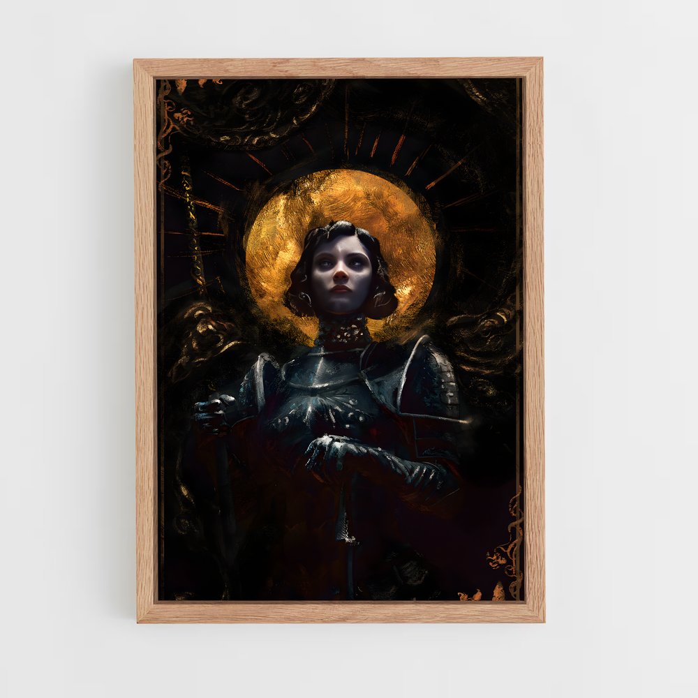 ap-joan of arc-6 cadre Bois clair