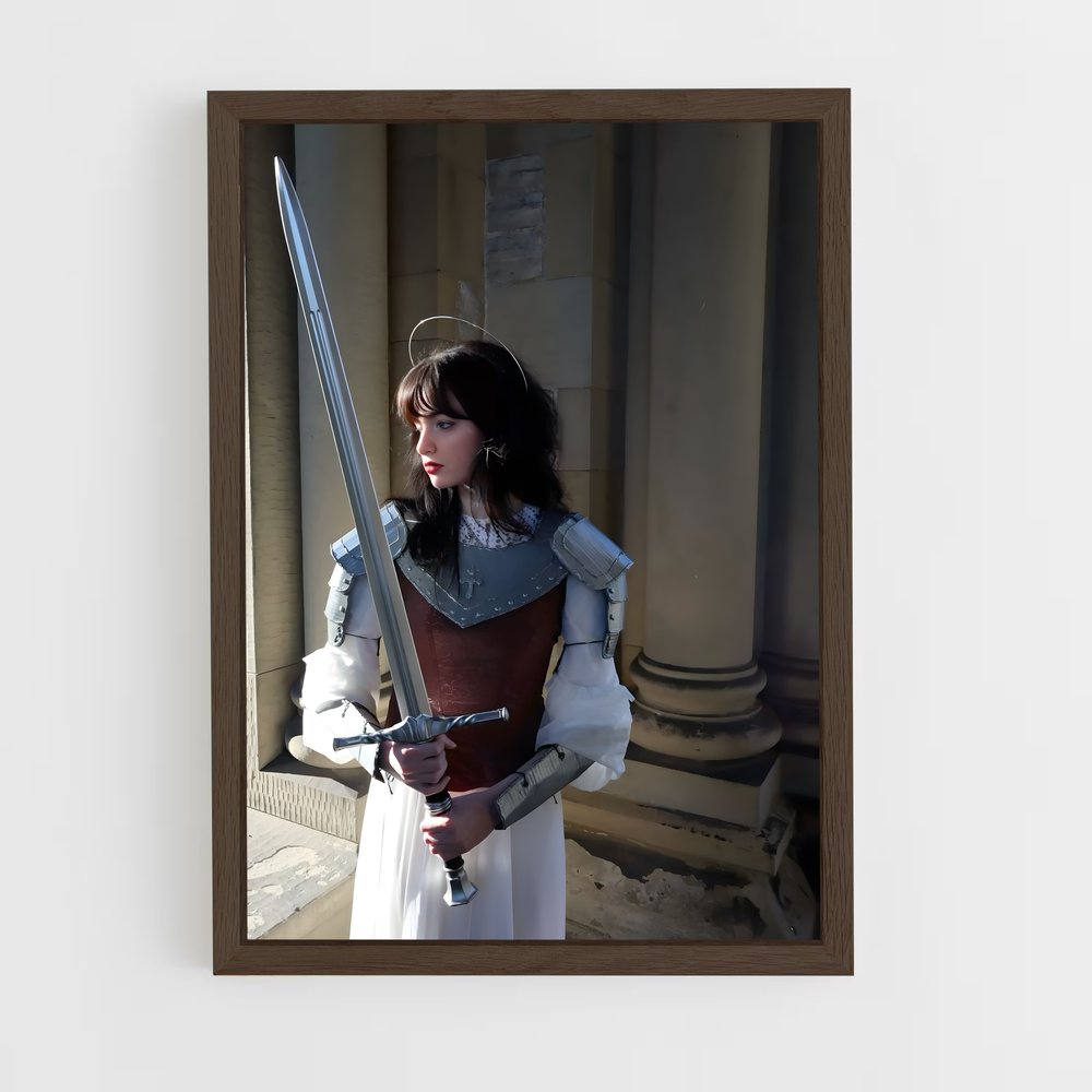 ap-joan of arc-7 cadre Bois foncé