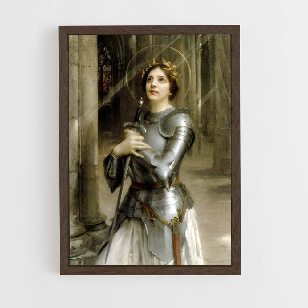 ap-joan of arc-8 cadre Bois foncé