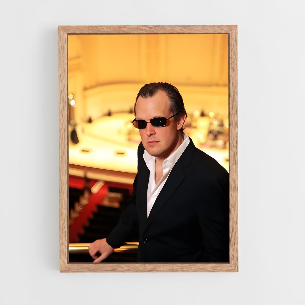 ap-joe bonamassa-1 cadre Bois clair