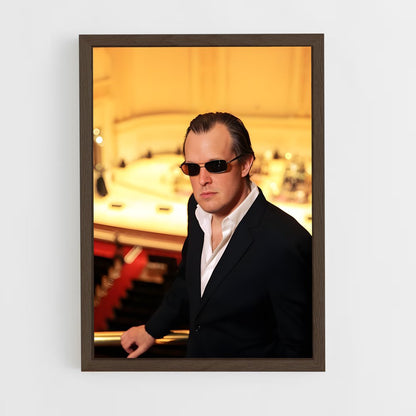 ap-joe bonamassa-1 cadre Bois foncé