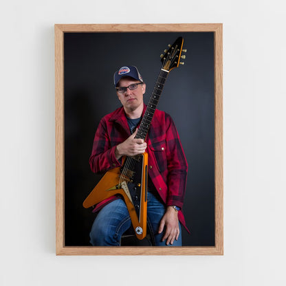 ap-joe bonamassa-4 cadre Bois clair