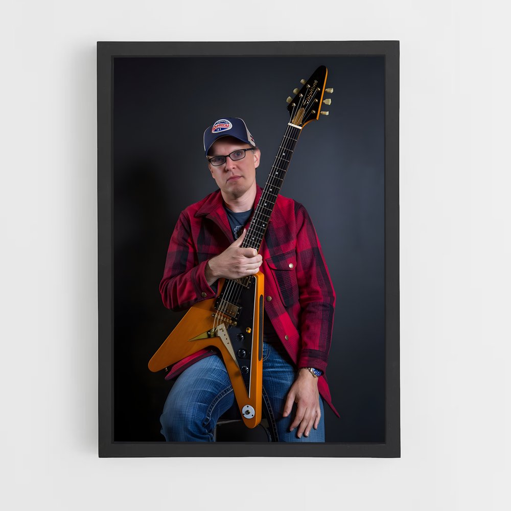 ap-joe bonamassa-4 cadre Noir