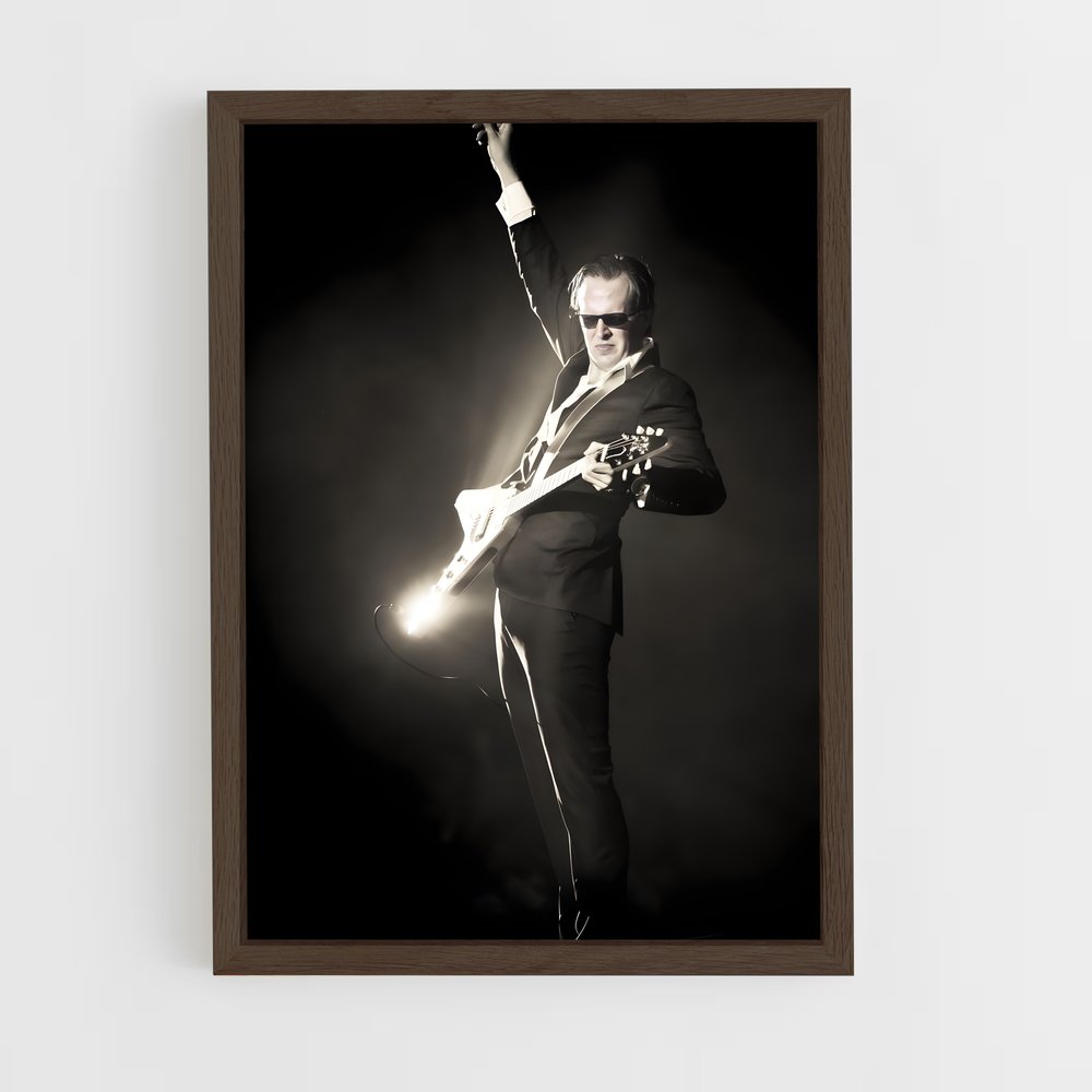 ap-joe bonamassa-5 cadre Bois foncé