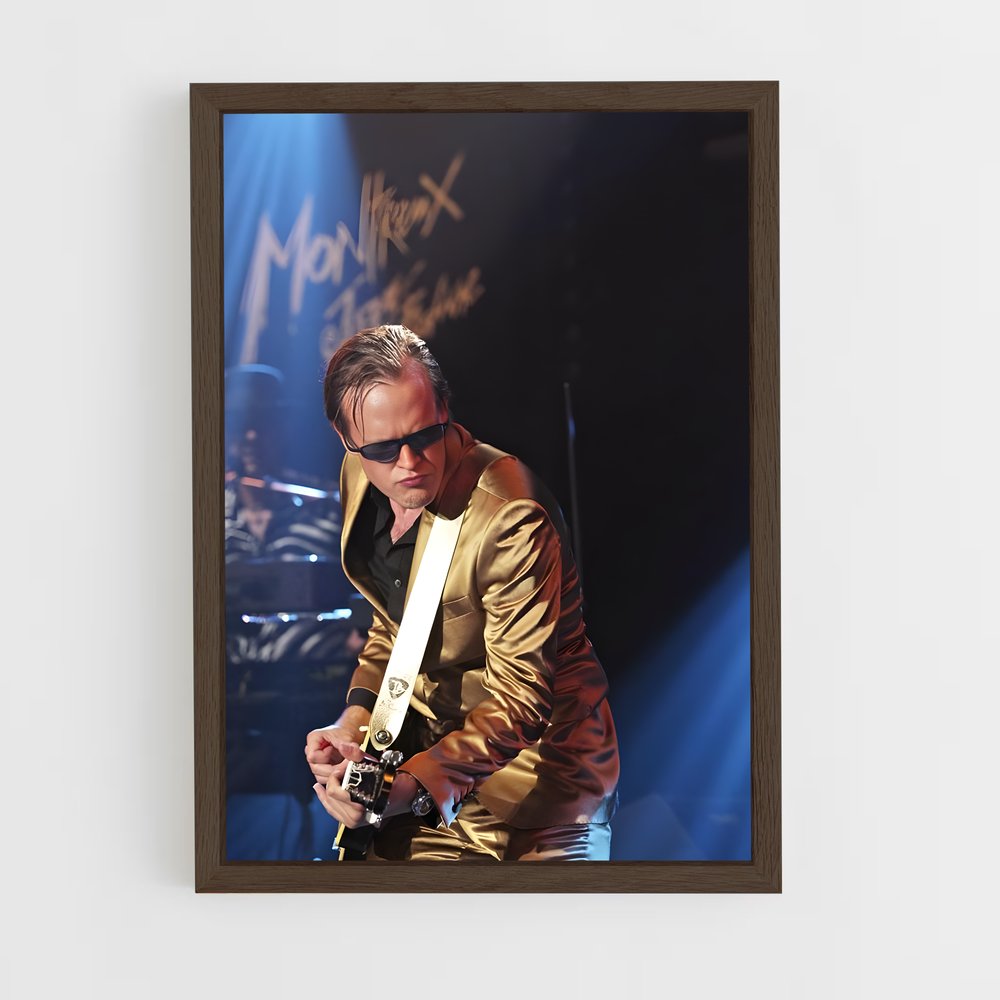 ap-joe bonamassa-6 cadre Bois foncé