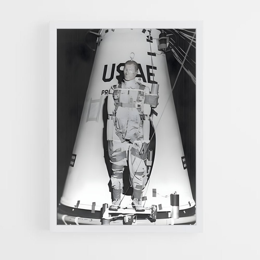 ap-joe kittinger-1 cadre Blanc