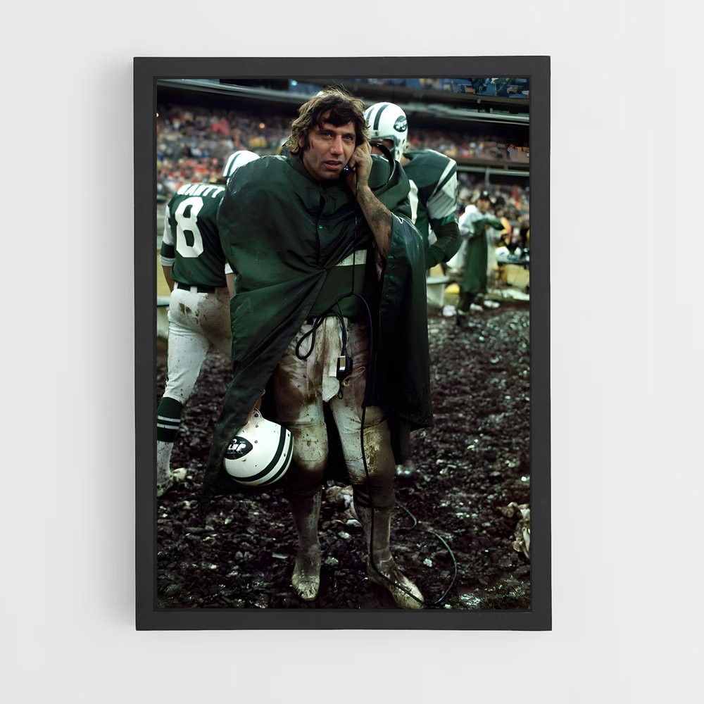 ap-joe namath-2 cadre Noir