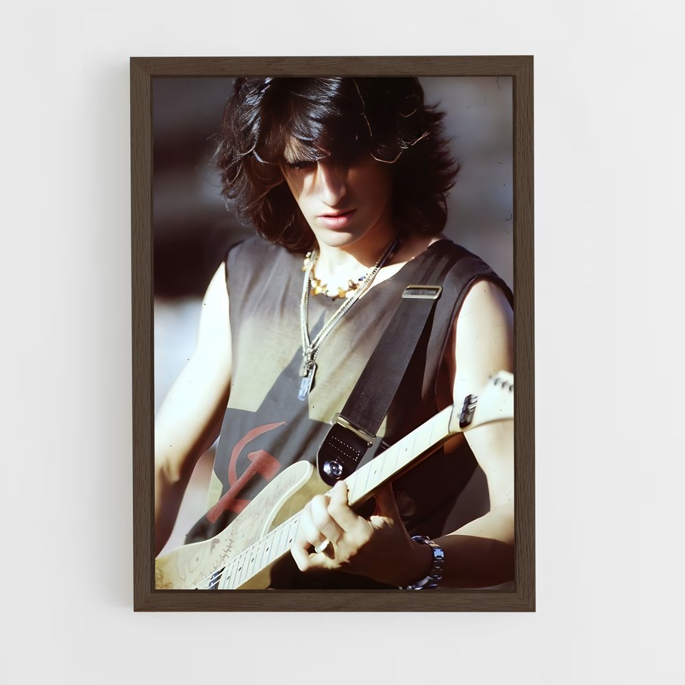 ap-joe perry-6 cadre Bois foncé