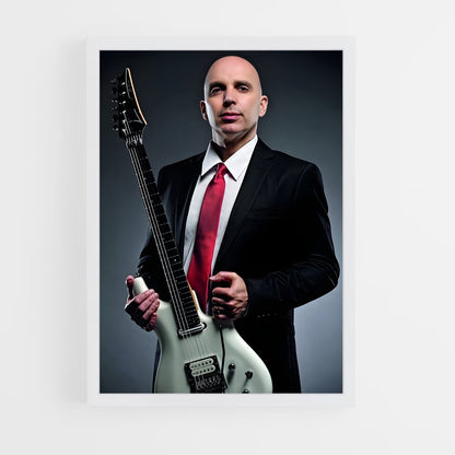 ap-joe satriani-5 cadre Blanc