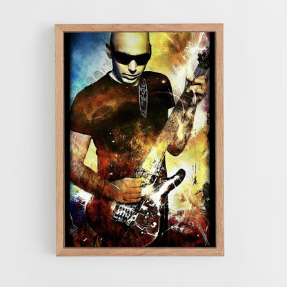 ap-joe satriani-7 cadre Bois clair