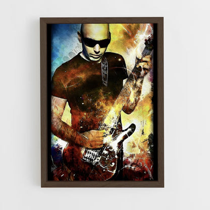 ap-joe satriani-7 cadre Bois foncé