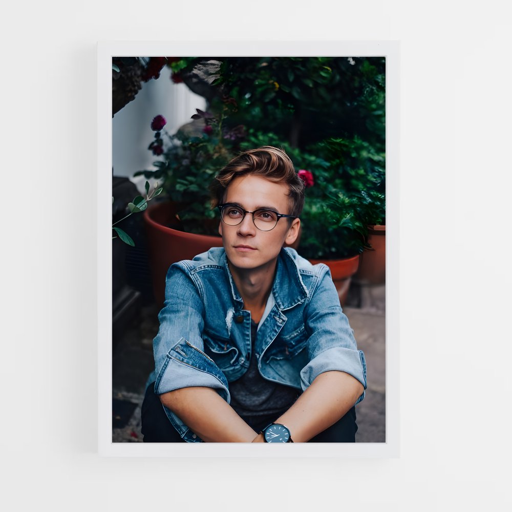 ap-joe sugg-2 cadre Blanc