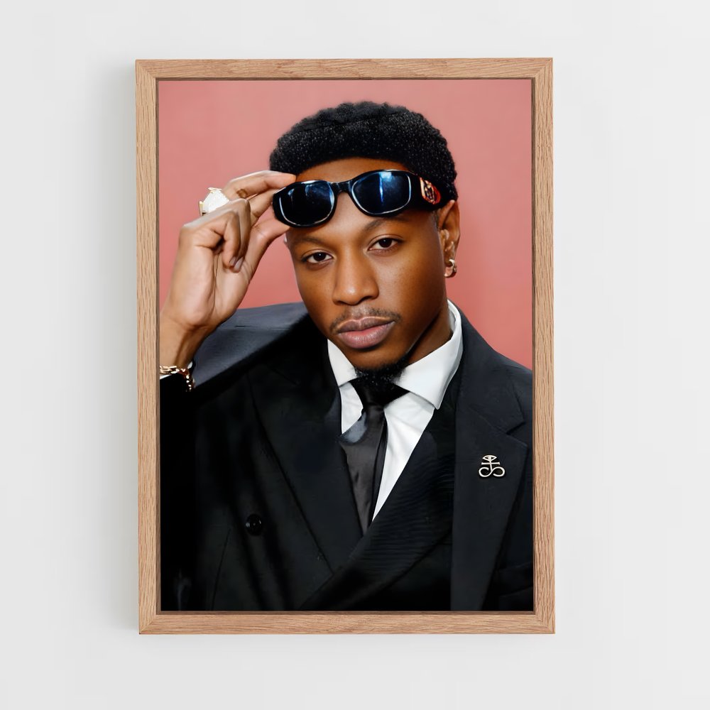 ap-joey bada$$-4 cadre Bois clair