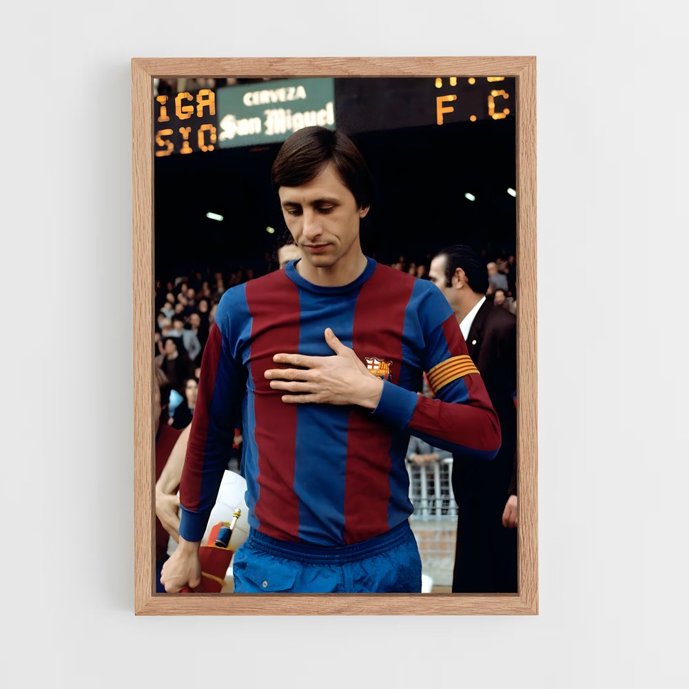 ap-johan cruyff-5 cadre Bois clair