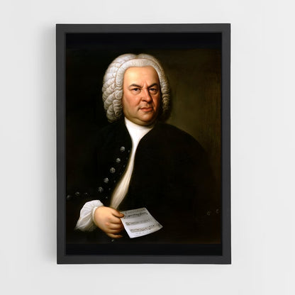ap-johann sebastian bach-5 cadre Noir