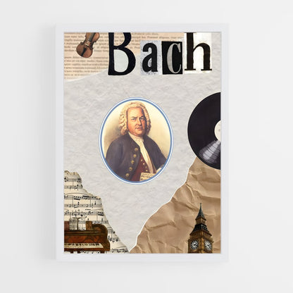 ap-johann sebastian bach-6 cadre Blanc