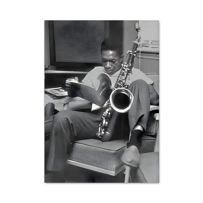 Poster Coltrane en Solo