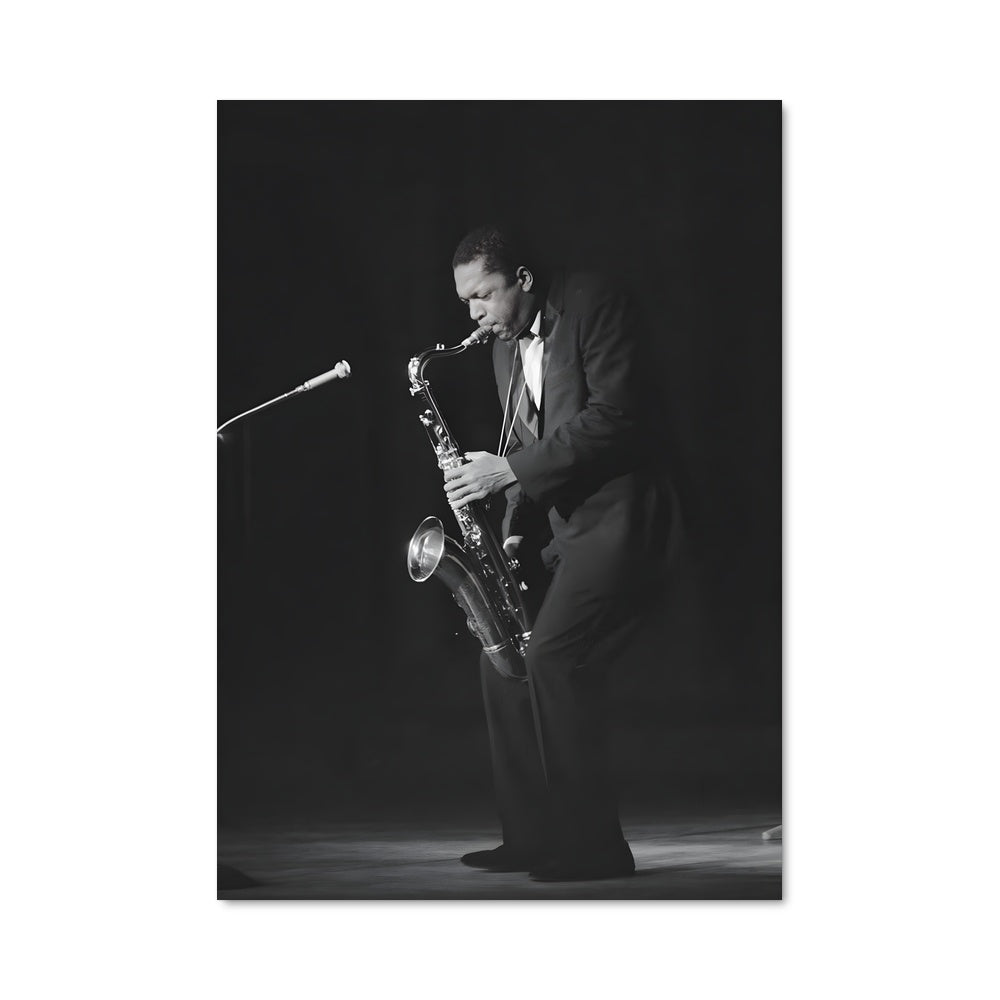 Poster Coltrane en Harmonie