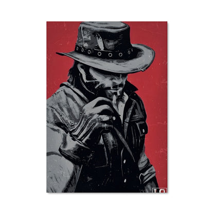 Poster Le Cowboy Mystérieux