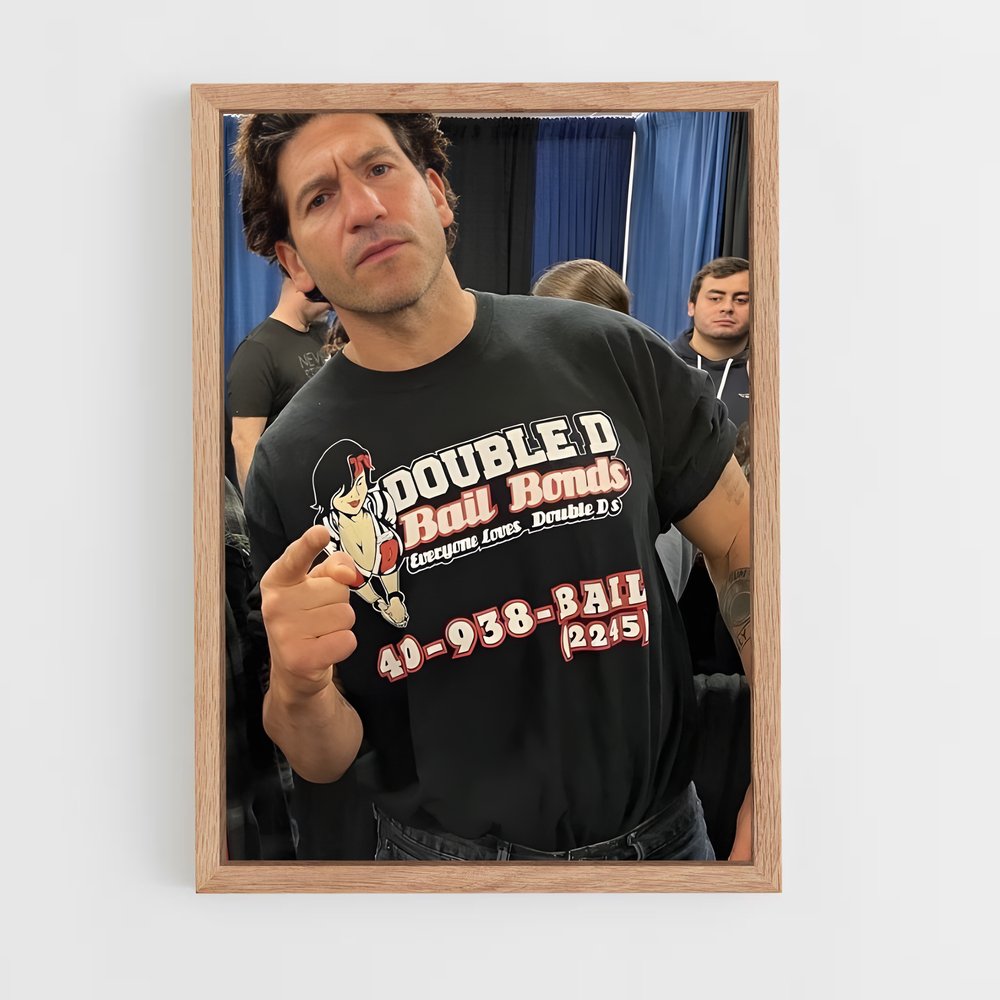 ap-john bernthal-10 cadre Bois clair