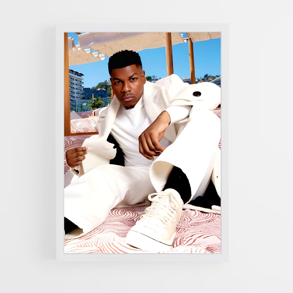 ap-john boyega-7 cadre Blanc