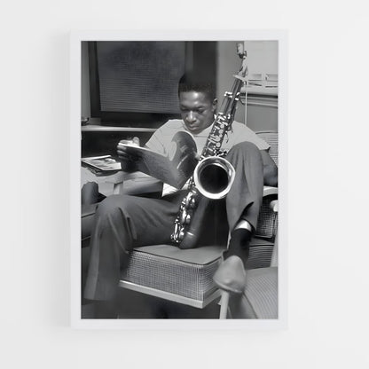 ap-john coltrane-1 cadre Blanc
