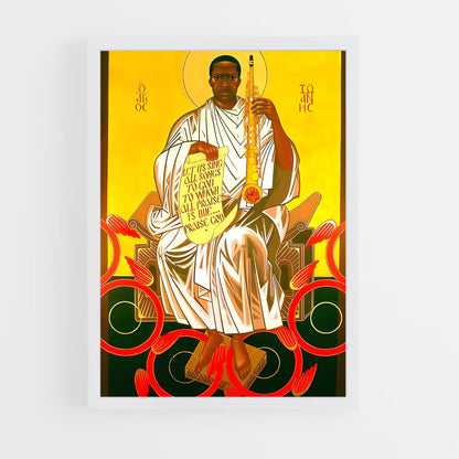 ap-john coltrane-12 cadre Blanc