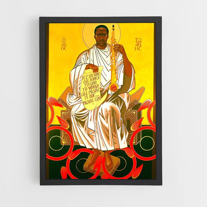 ap-john coltrane-12 cadre Noir