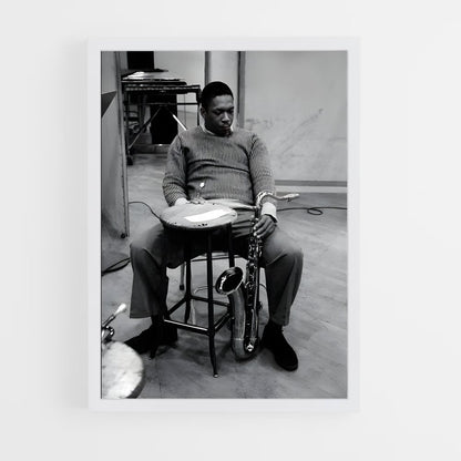 ap-john coltrane-2 cadre Blanc