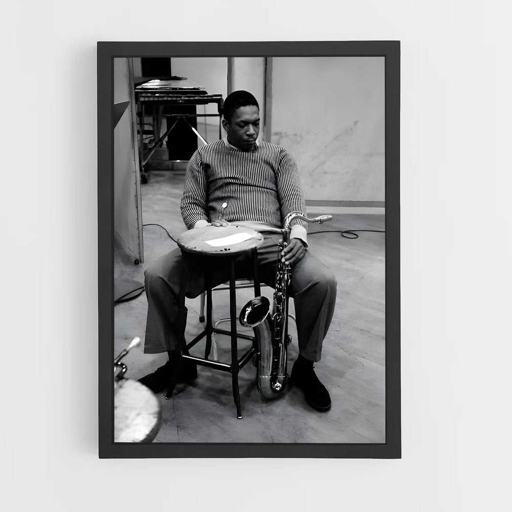 ap-john coltrane-2 cadre Noir