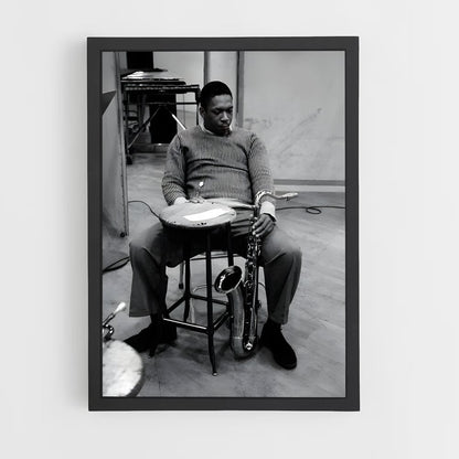 ap-john coltrane-2 cadre Noir
