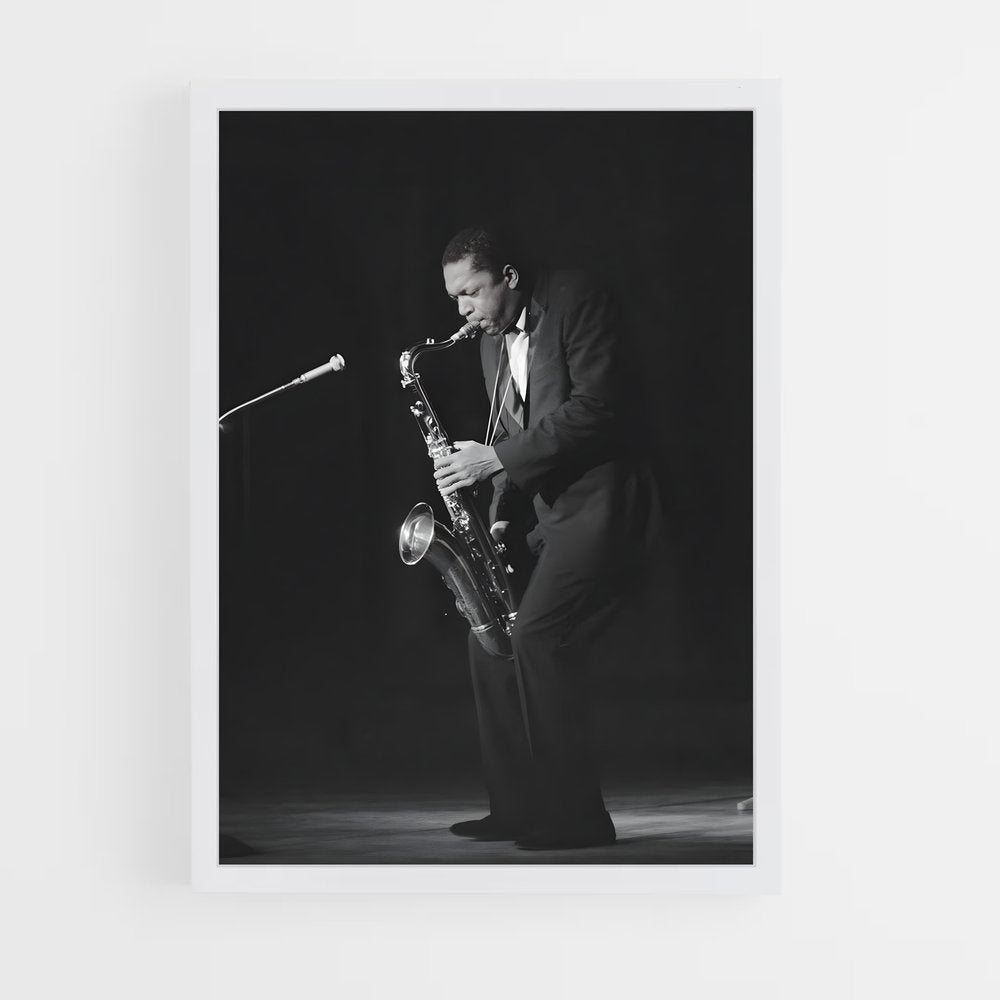ap-john coltrane-3 cadre Blanc
