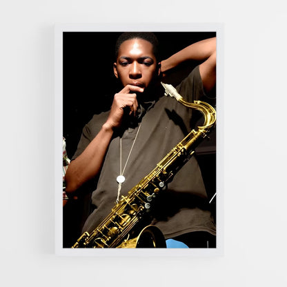 ap-john coltrane-4 cadre Blanc